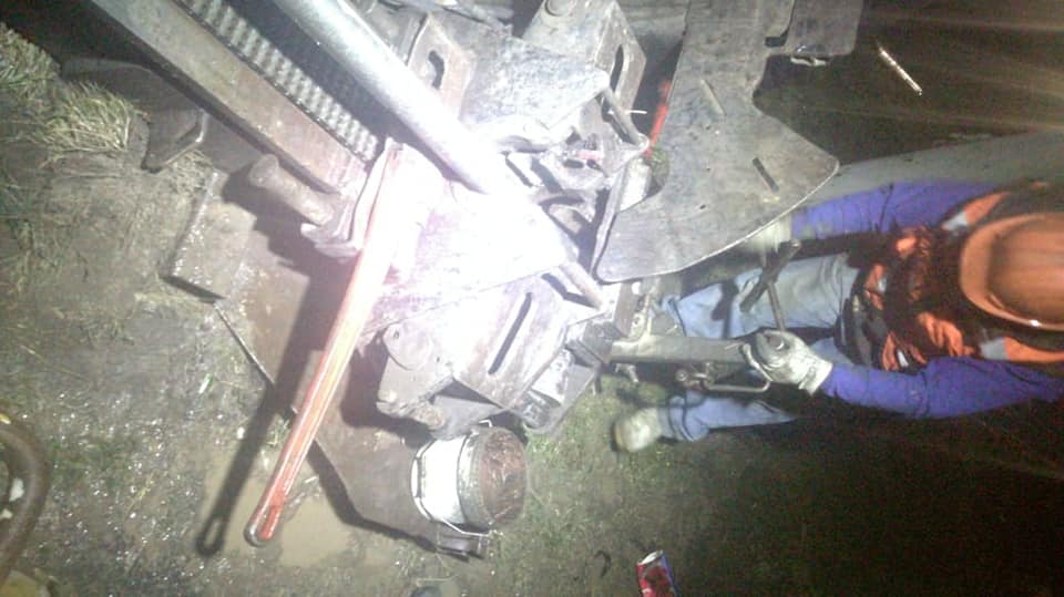 Perforación de longitud 90 Mt